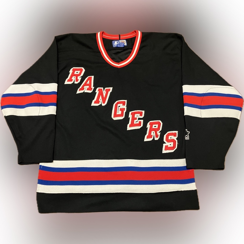 New York Rangers Fashion Starter NHL Hockey Jersey Size M